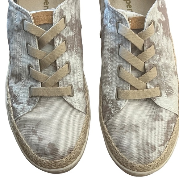 SPENCO Women's 11B Malibu 21 Blue Tie Dye Slip On Orthotic Sneakers Shoes - Picture 2 of 7